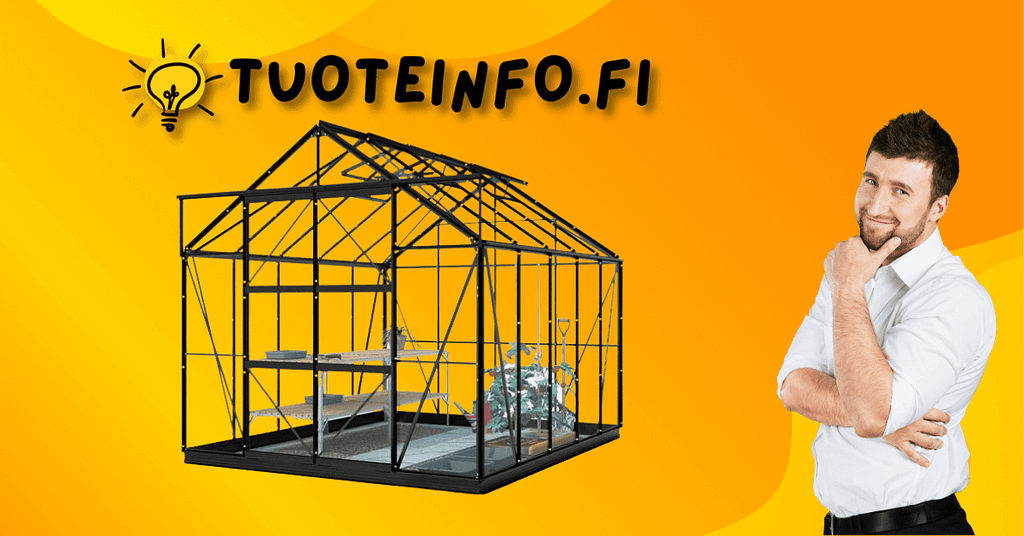 Lykke Kasvihuone Glass 8,2m2