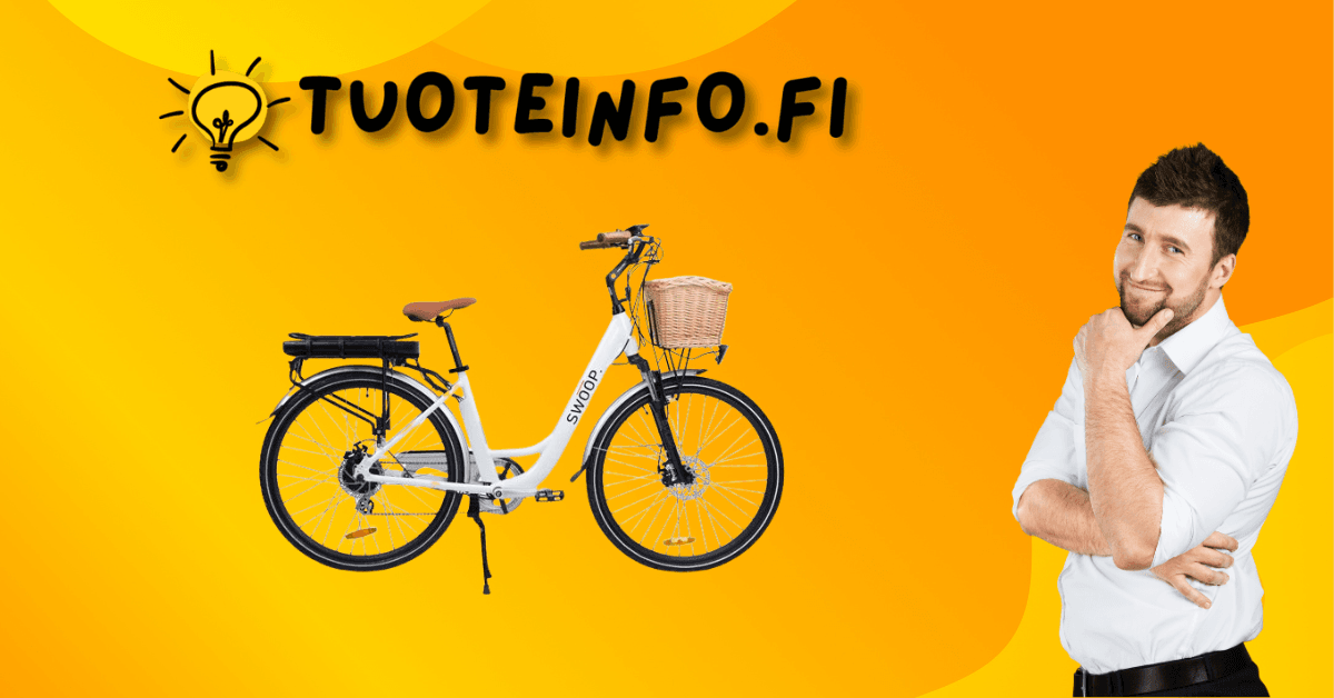 Swoop sähköpyörä City, naisten 28"